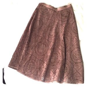Burberry London suede skirt